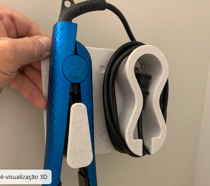 Suporte de parede para chapinha — reforçado